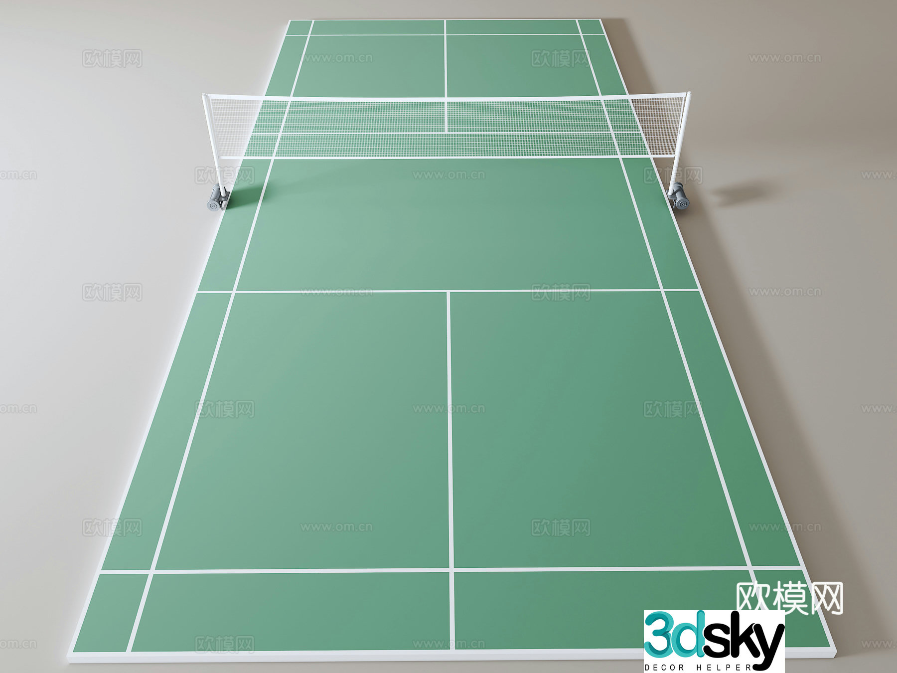 Badminton Hall Badminton Hall venue 3D model