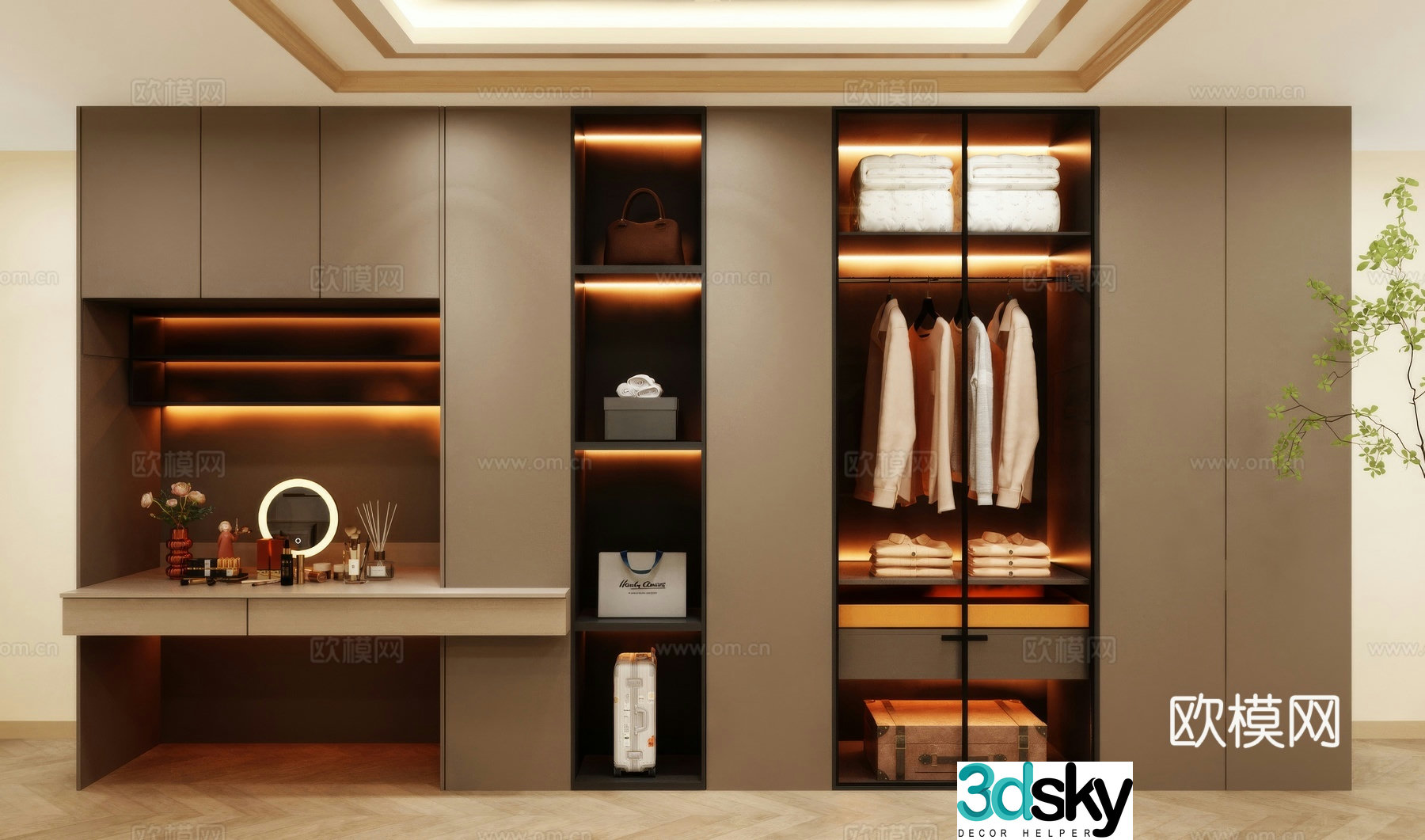 Wardrobe design Wardrobe renderings Wardrobe wardrobe design Wardrobe cabinet 3d model