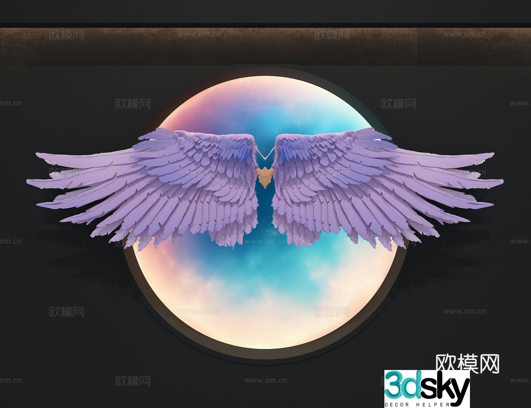 Wings 3d model
