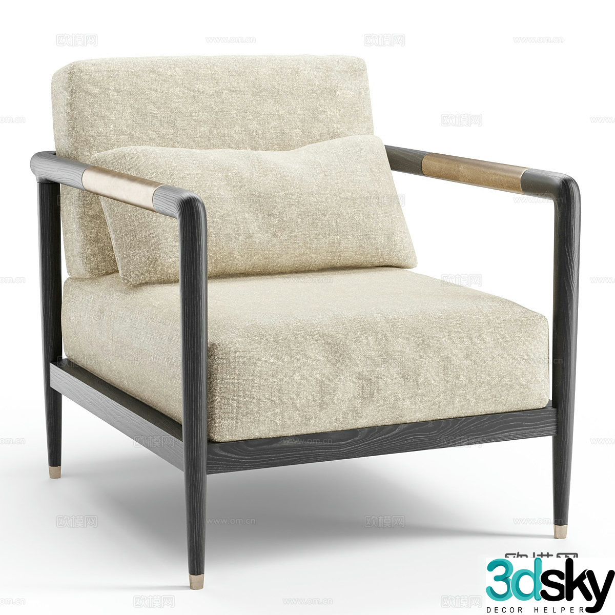 Leisure chair 3d model