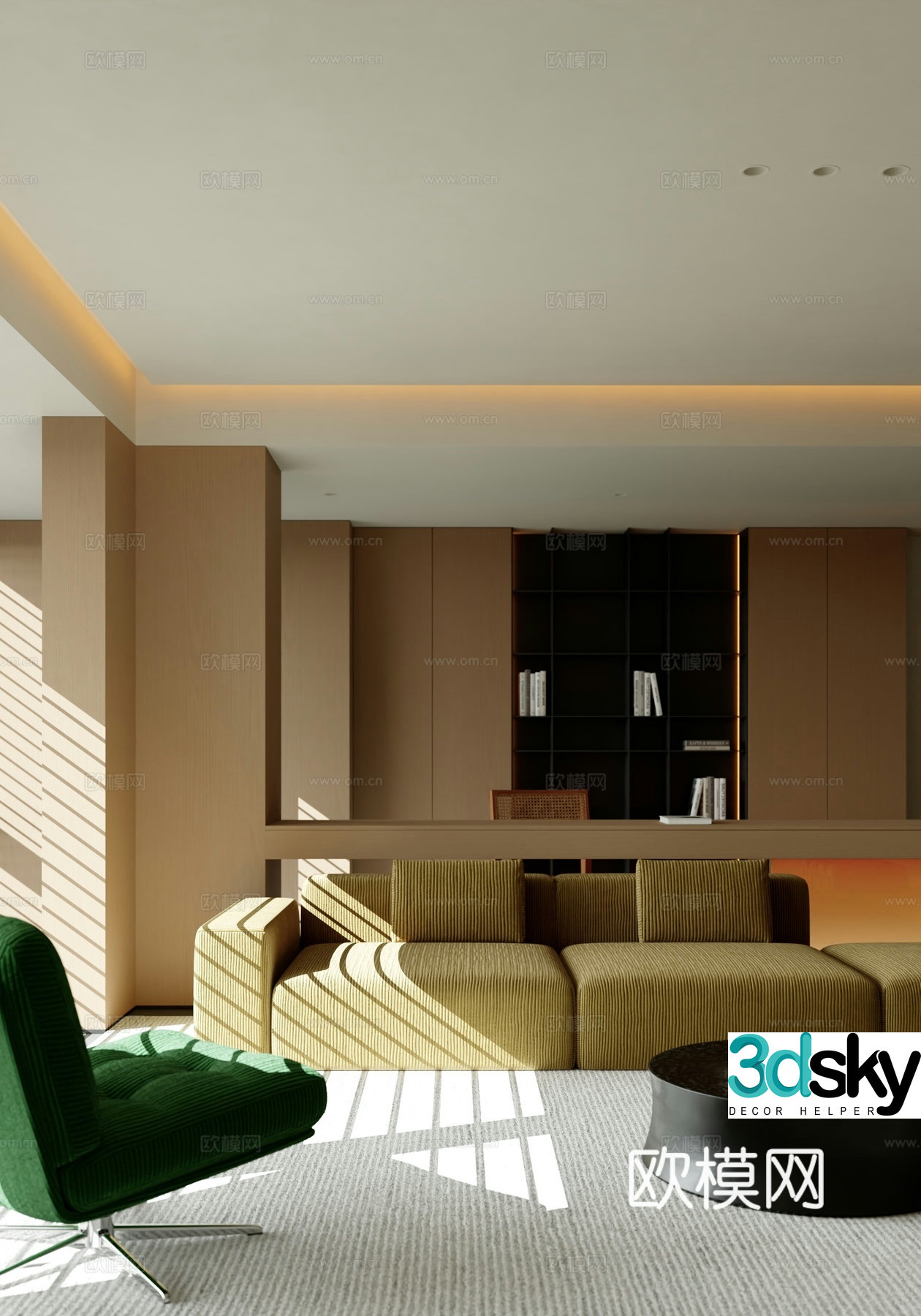 Living room 3d model