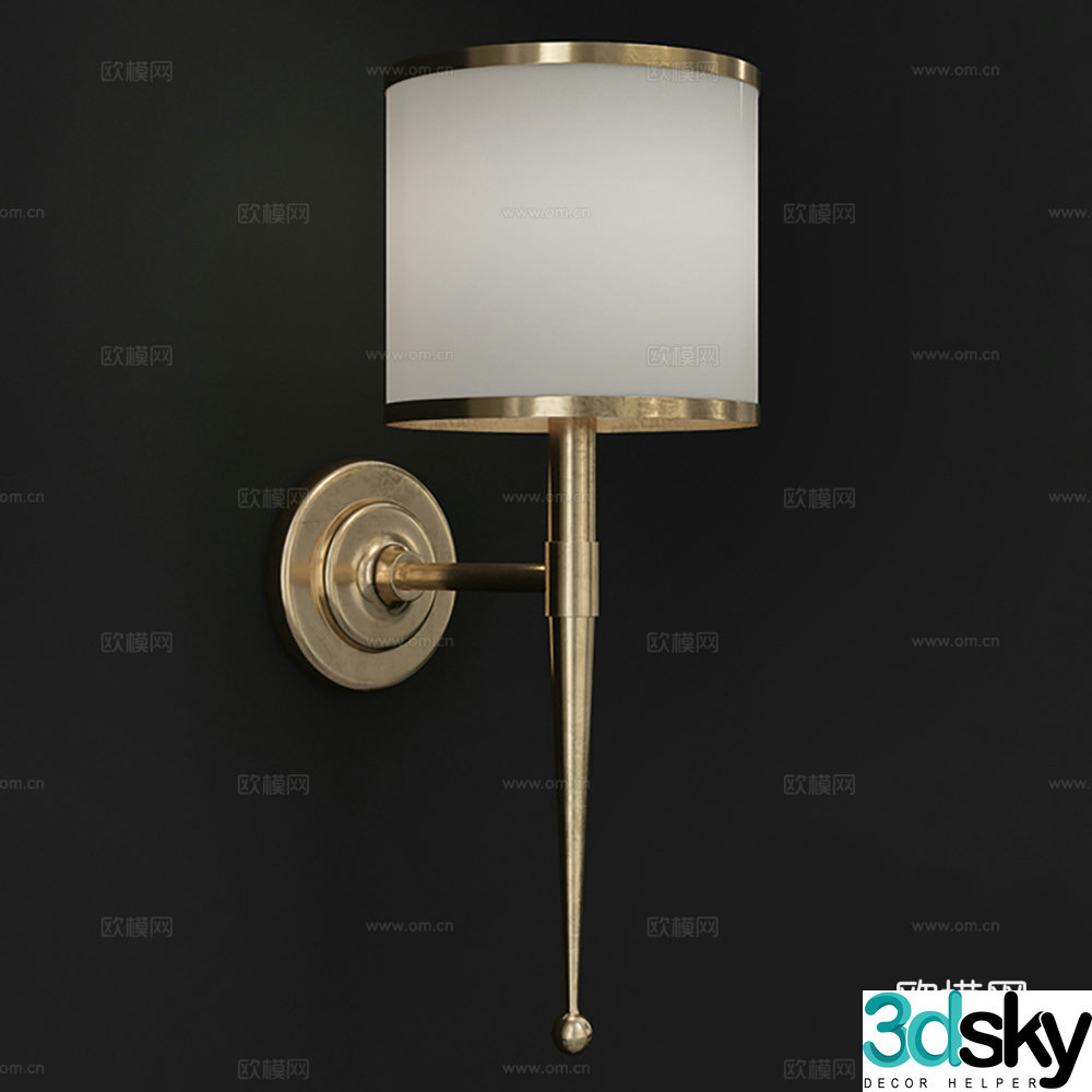 Wall lamp lamp decorative lamp photo lamp 3d model