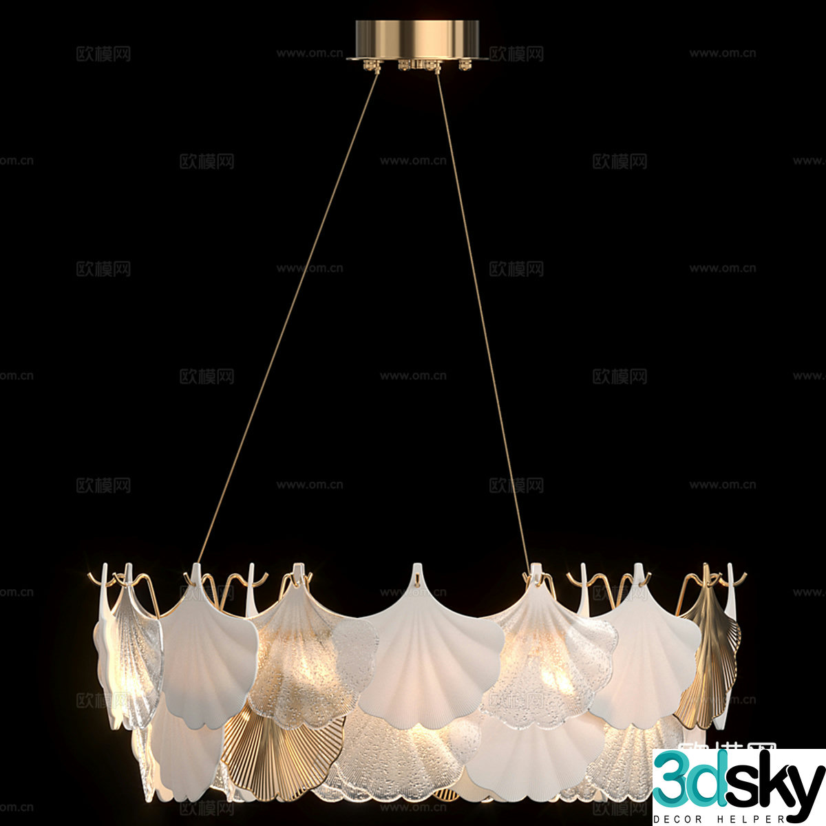 Chandelier 3d model
