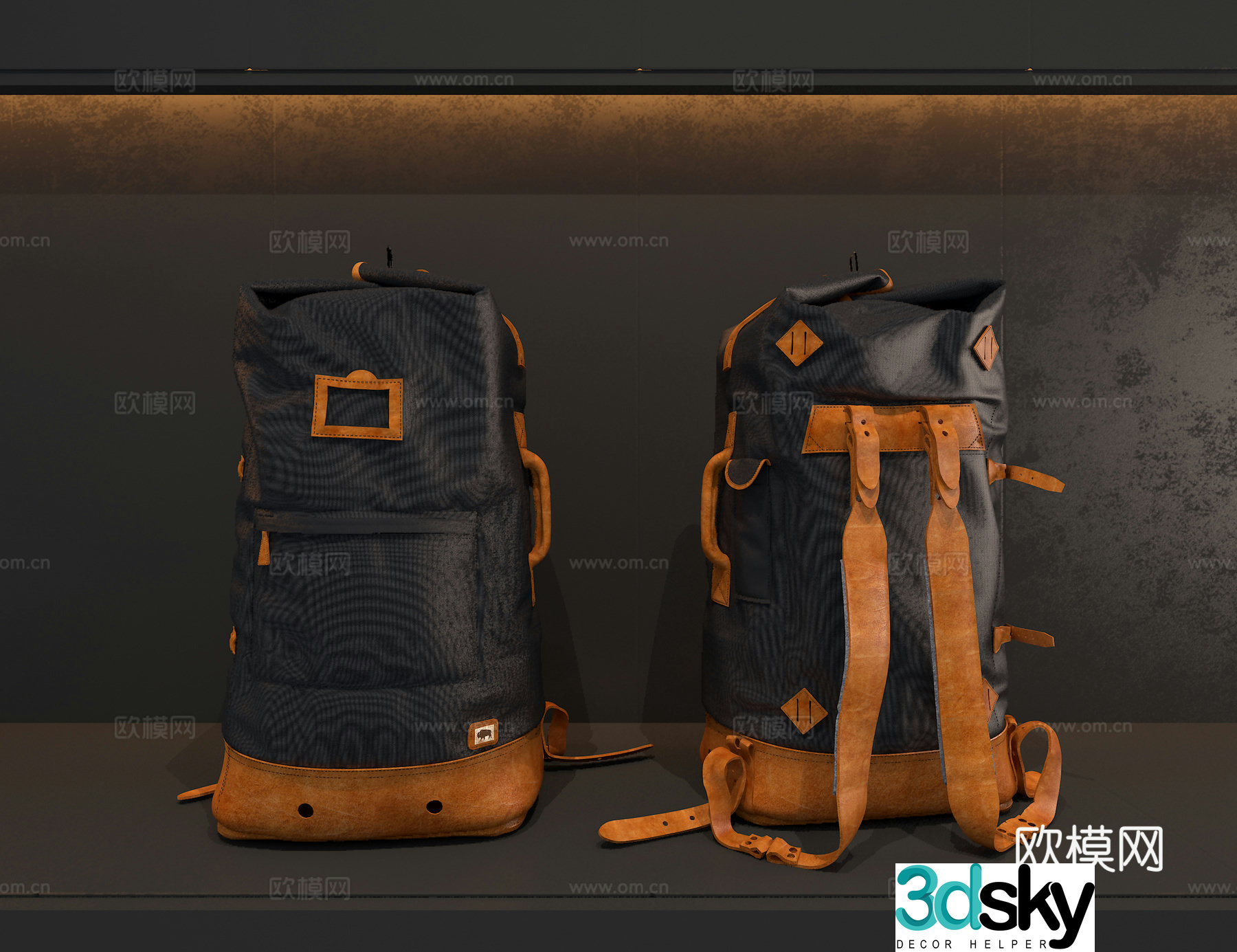 Backpack 3d model