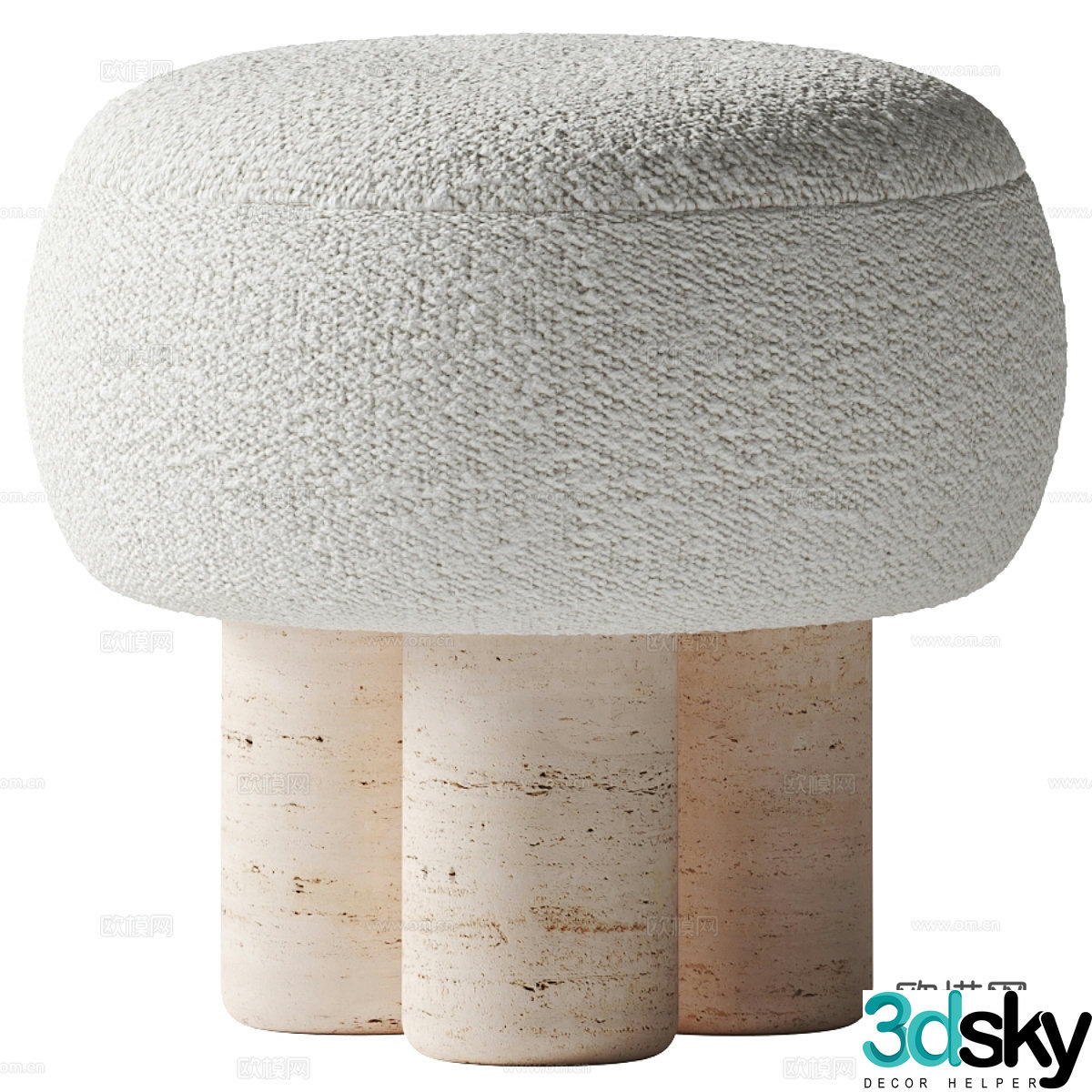 Single chair 3d model