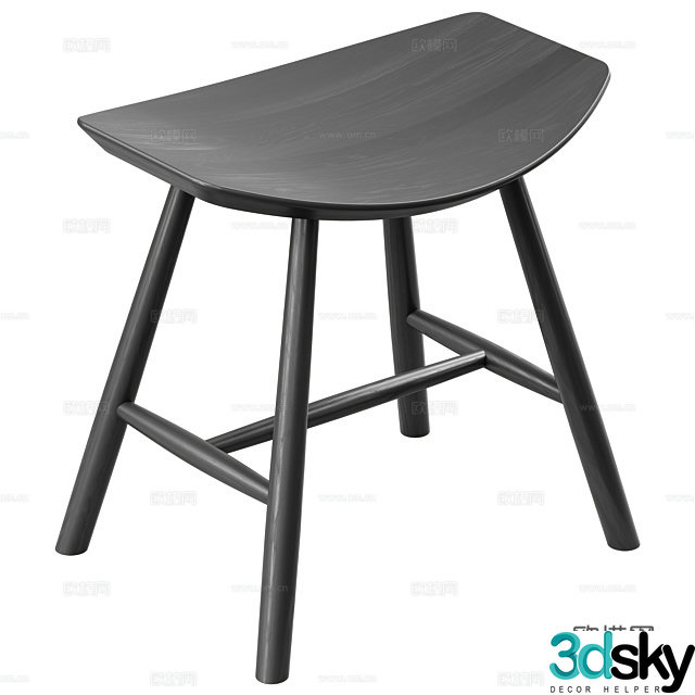 Single chair 3d model