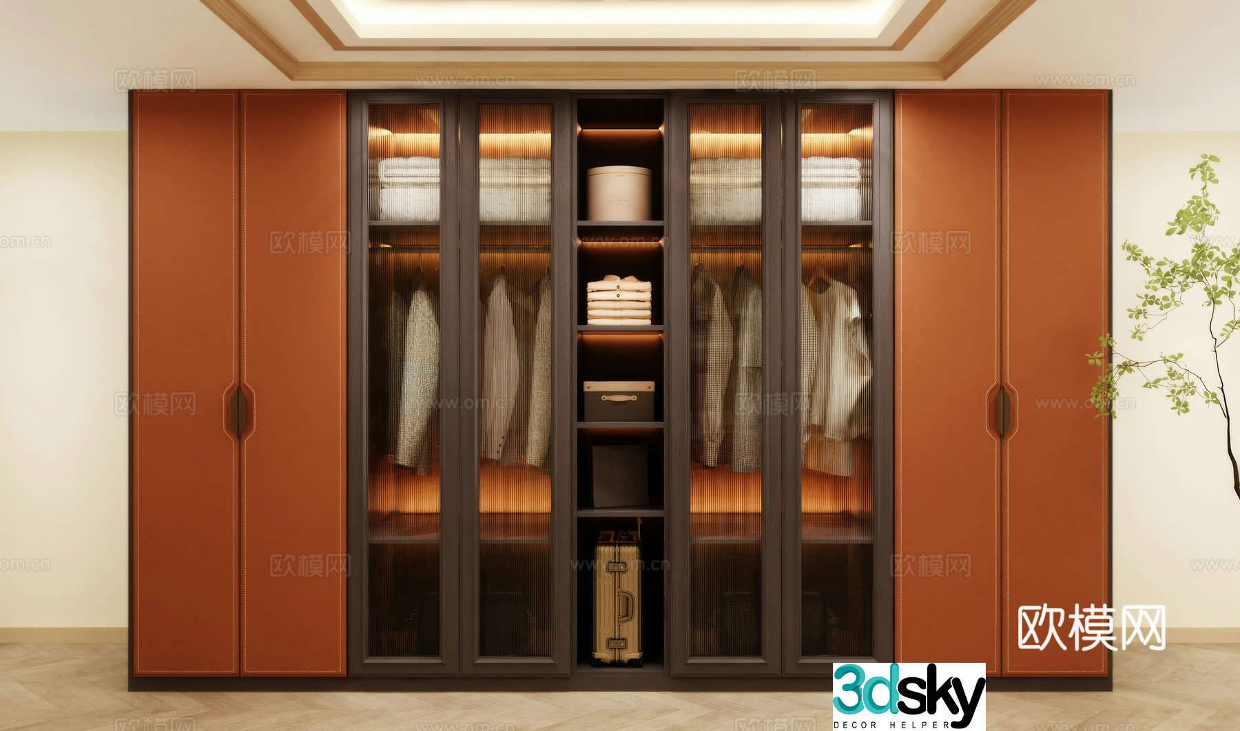 Wardrobe design Wardrobe renderings Wardrobe wardrobe design Wardrobe cabinet 3d model