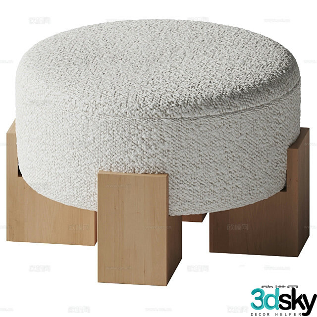 Single chair 3d model