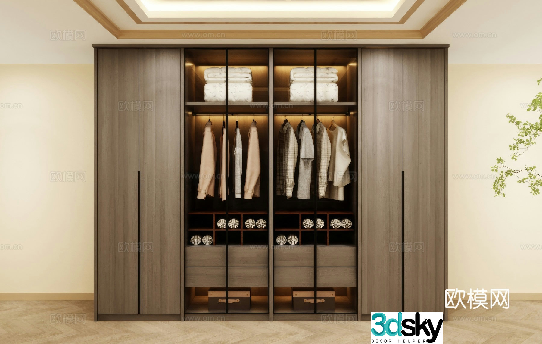 Wardrobe design Wardrobe renderings Wardrobe wardrobe design Wardrobe cabinet 3d model