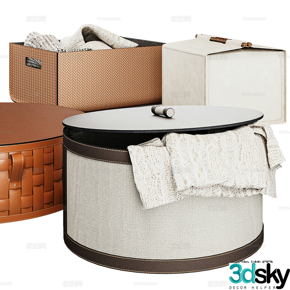 3D model of daily necessities
