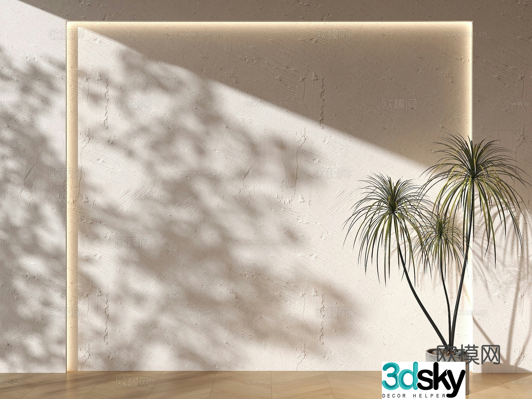 Texture paint Art paint Diatom mud wall Modern microcement Beige paint Cream style paint 3D model