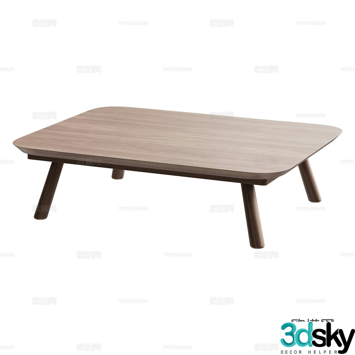 MOOOI ZIO SALONTAFEL Small Tea Table 3D Model