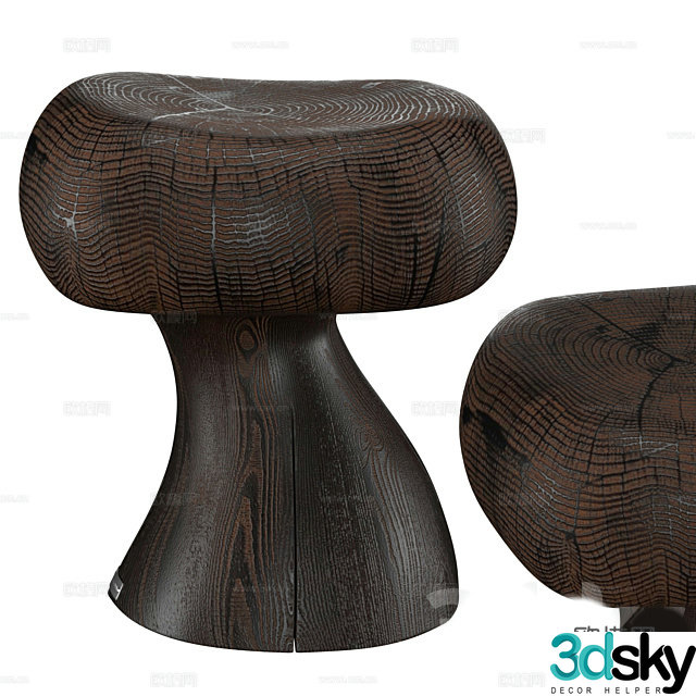 Single chair 3d model