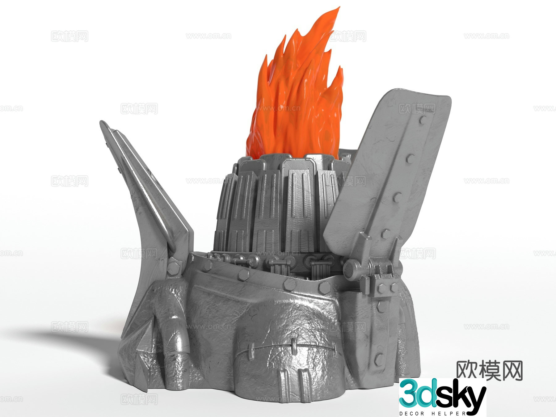 Modern style toy ornaments 3d model