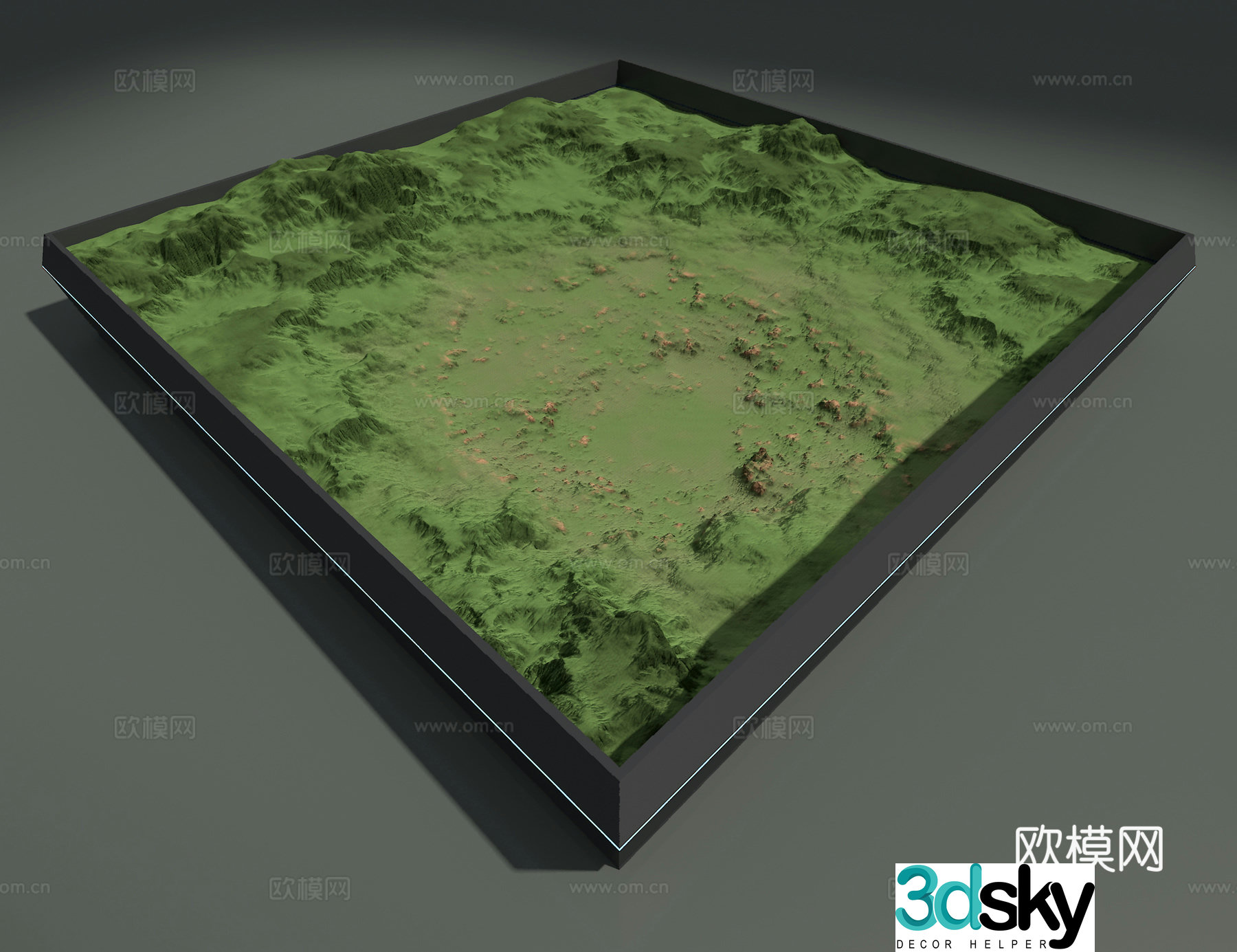 Sand table 3d model