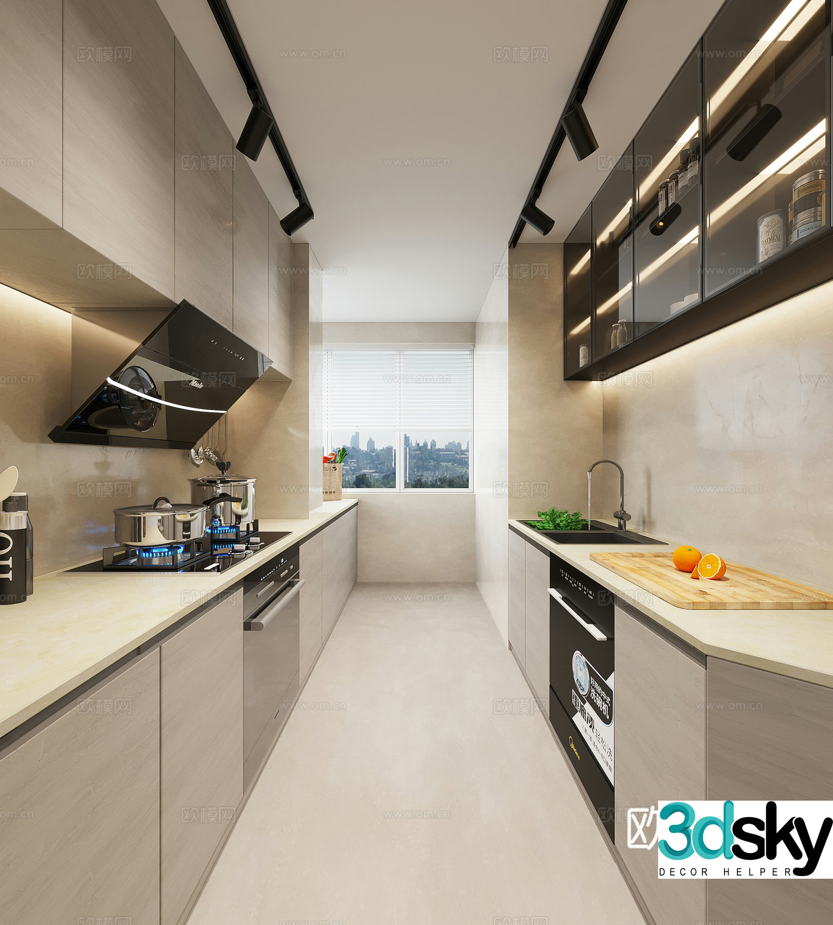 Jijifeng Kitchen 3D Model