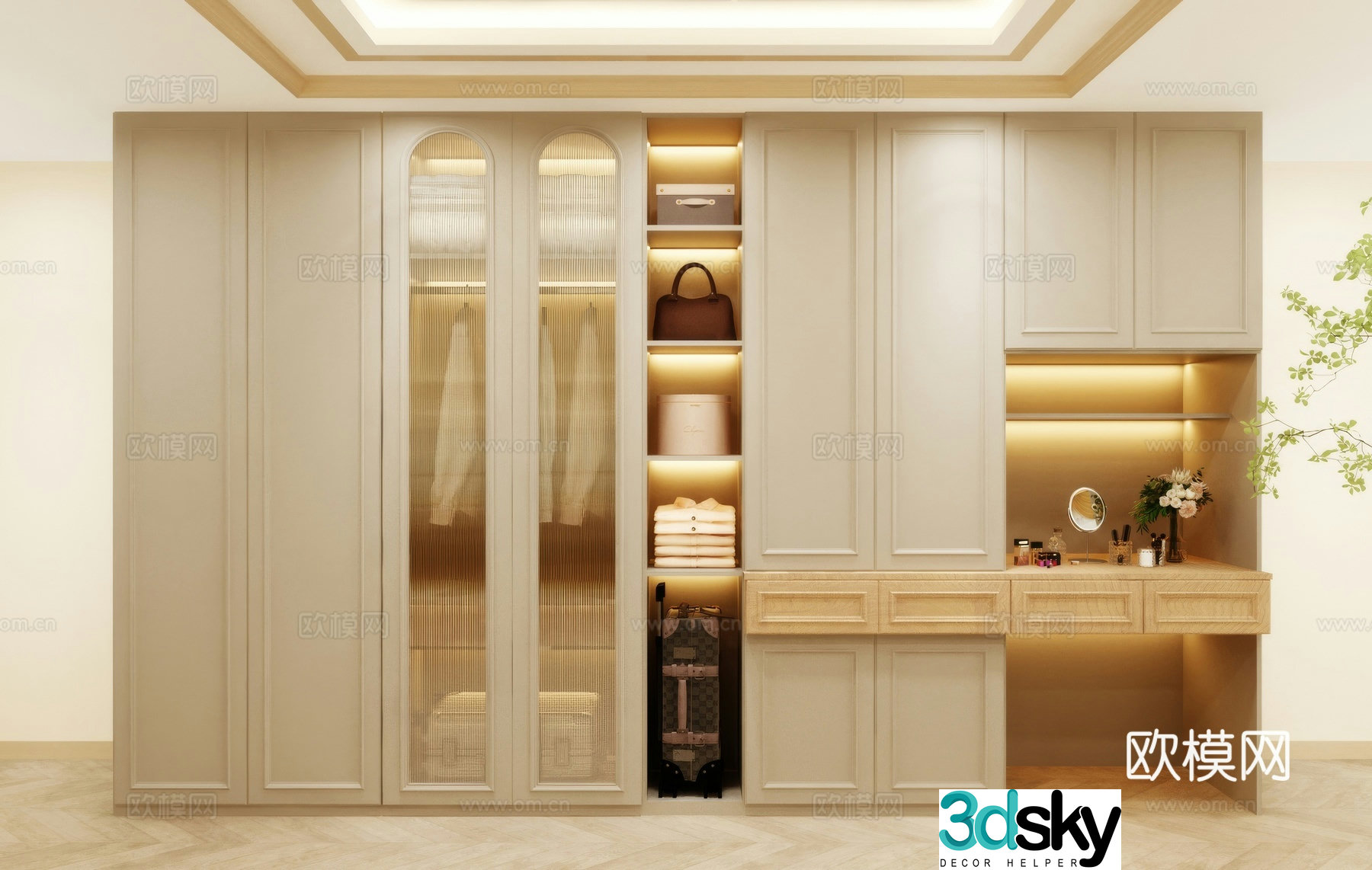 Wardrobe design Wardrobe renderings Wardrobe wardrobe design Wardrobe cabinet 3d model