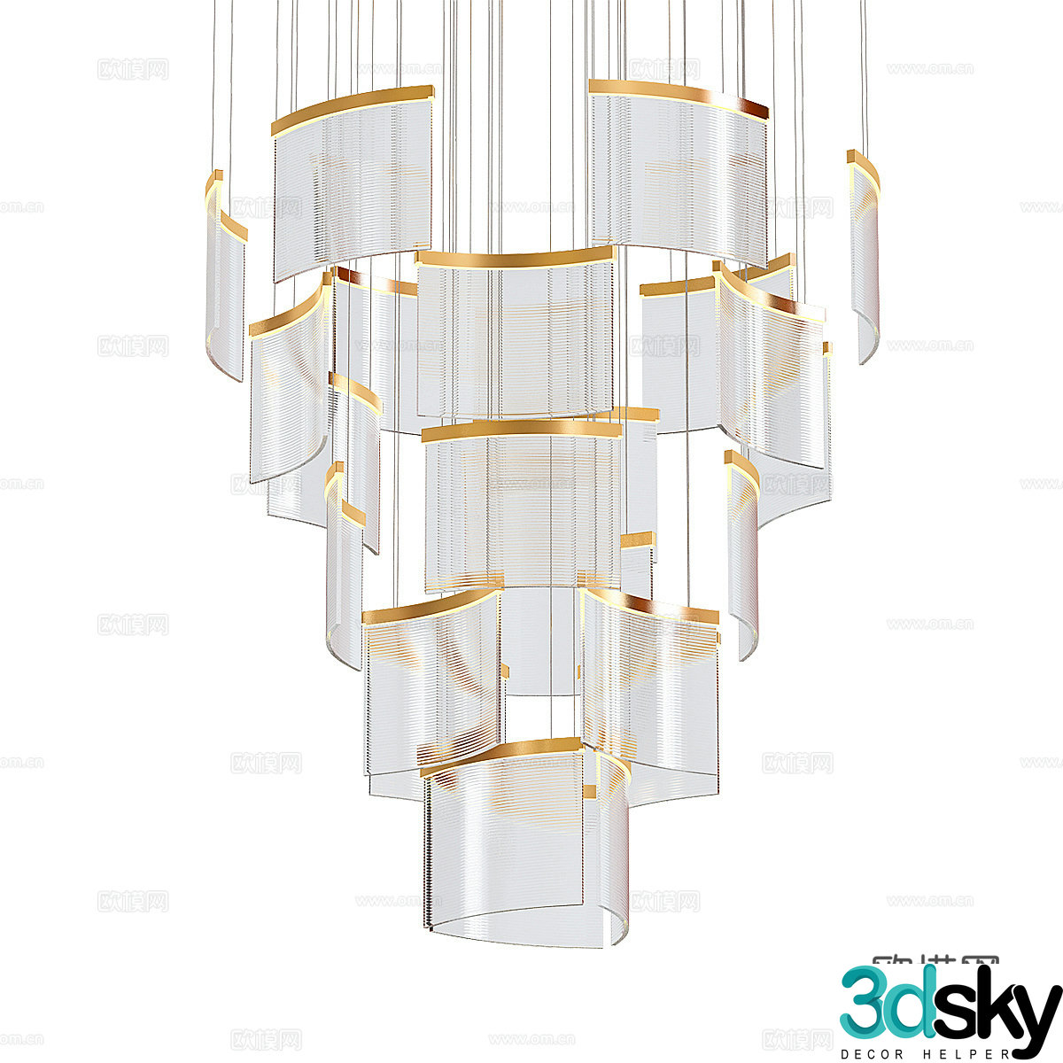 Chandelier 3d model
