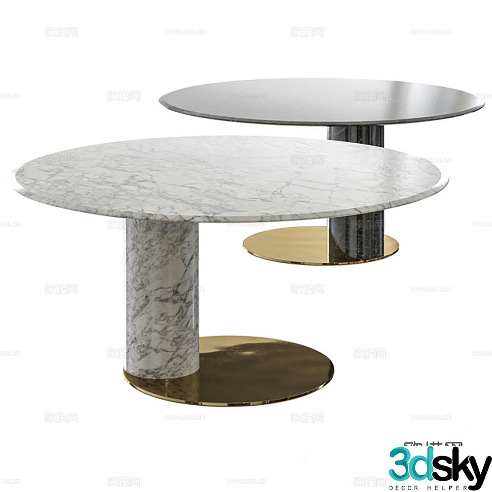Table table coffee table side table 3d model