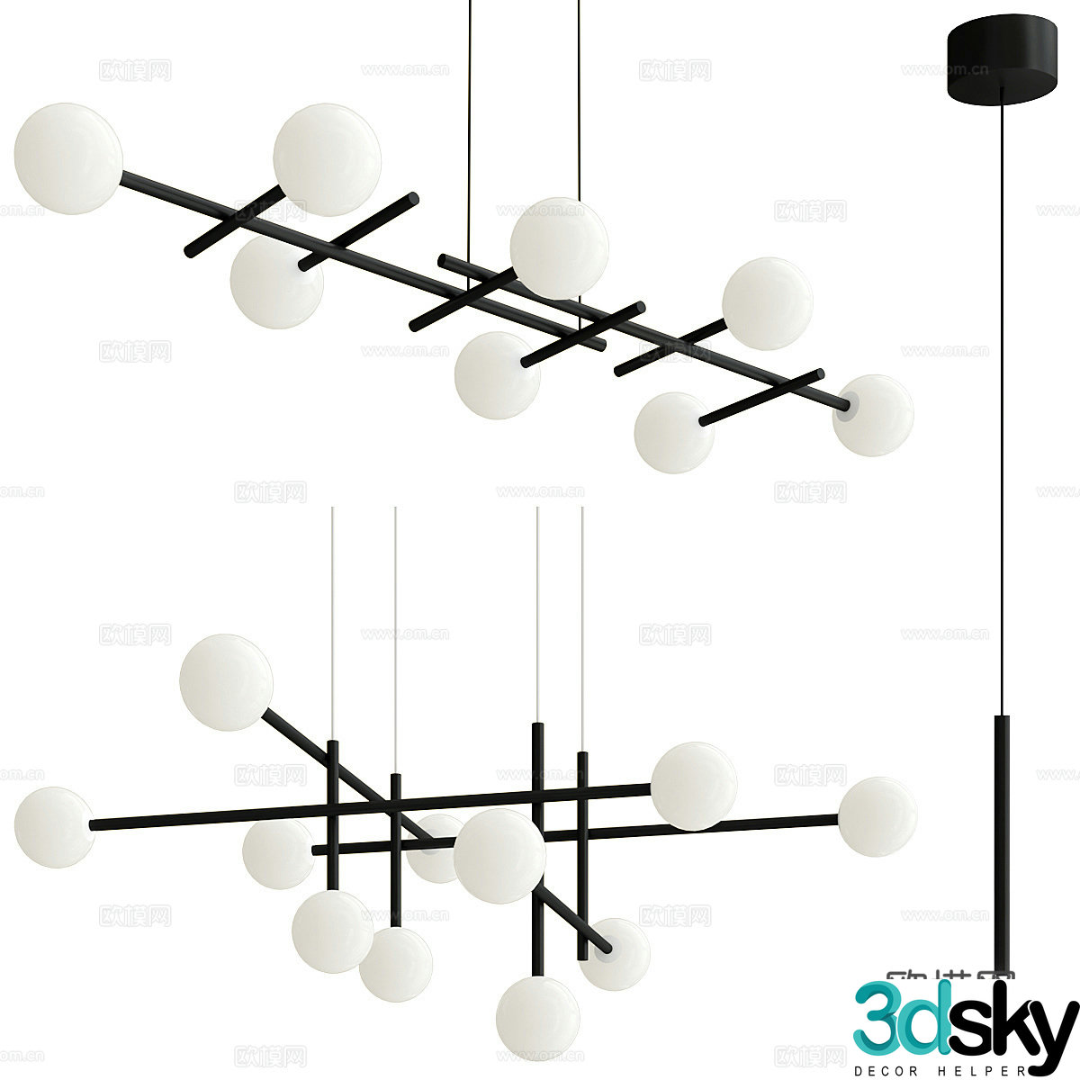 Ceiling light 3d model