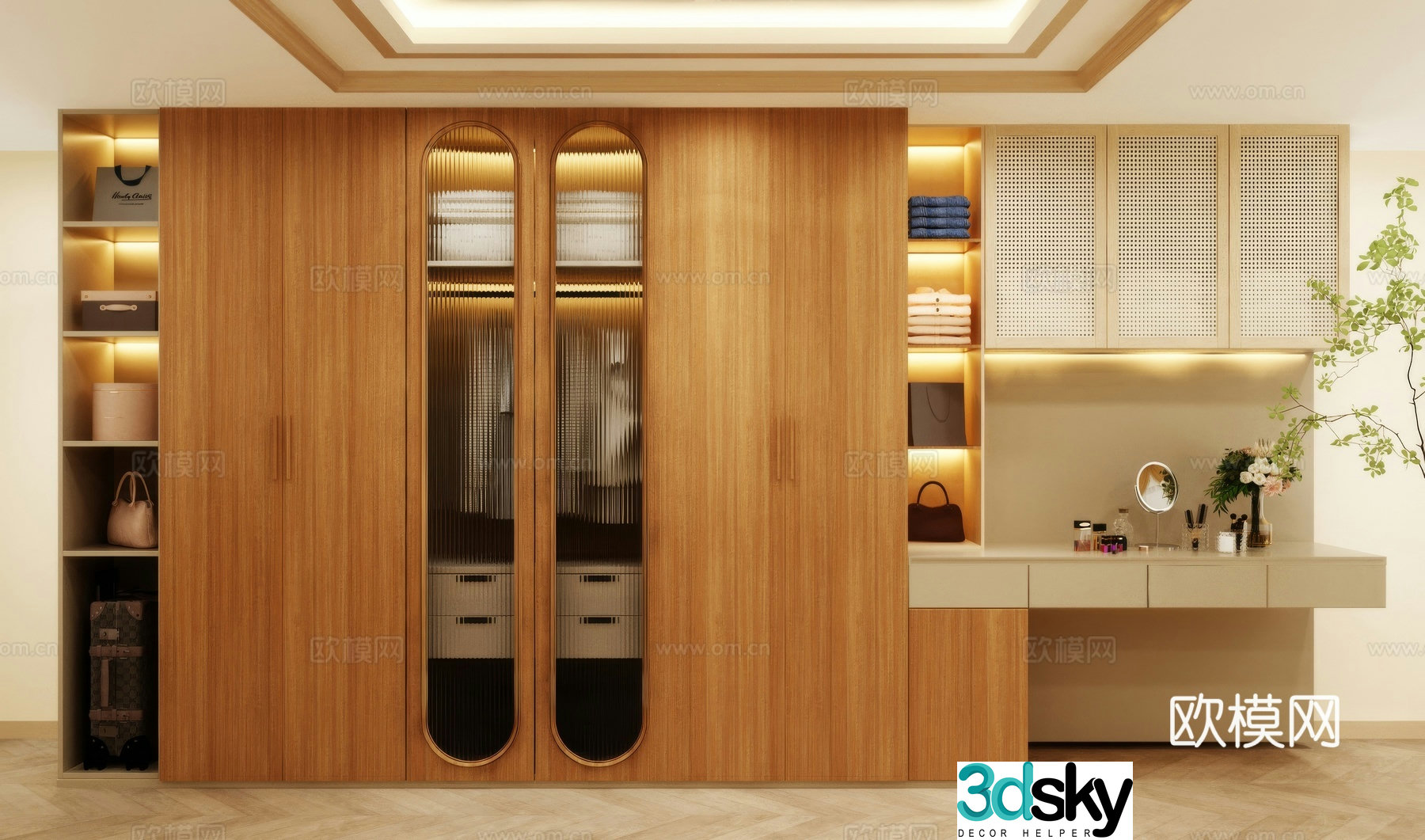 Wardrobe design Wardrobe renderings Wardrobe wardrobe design Wardrobe cabinet 3d model