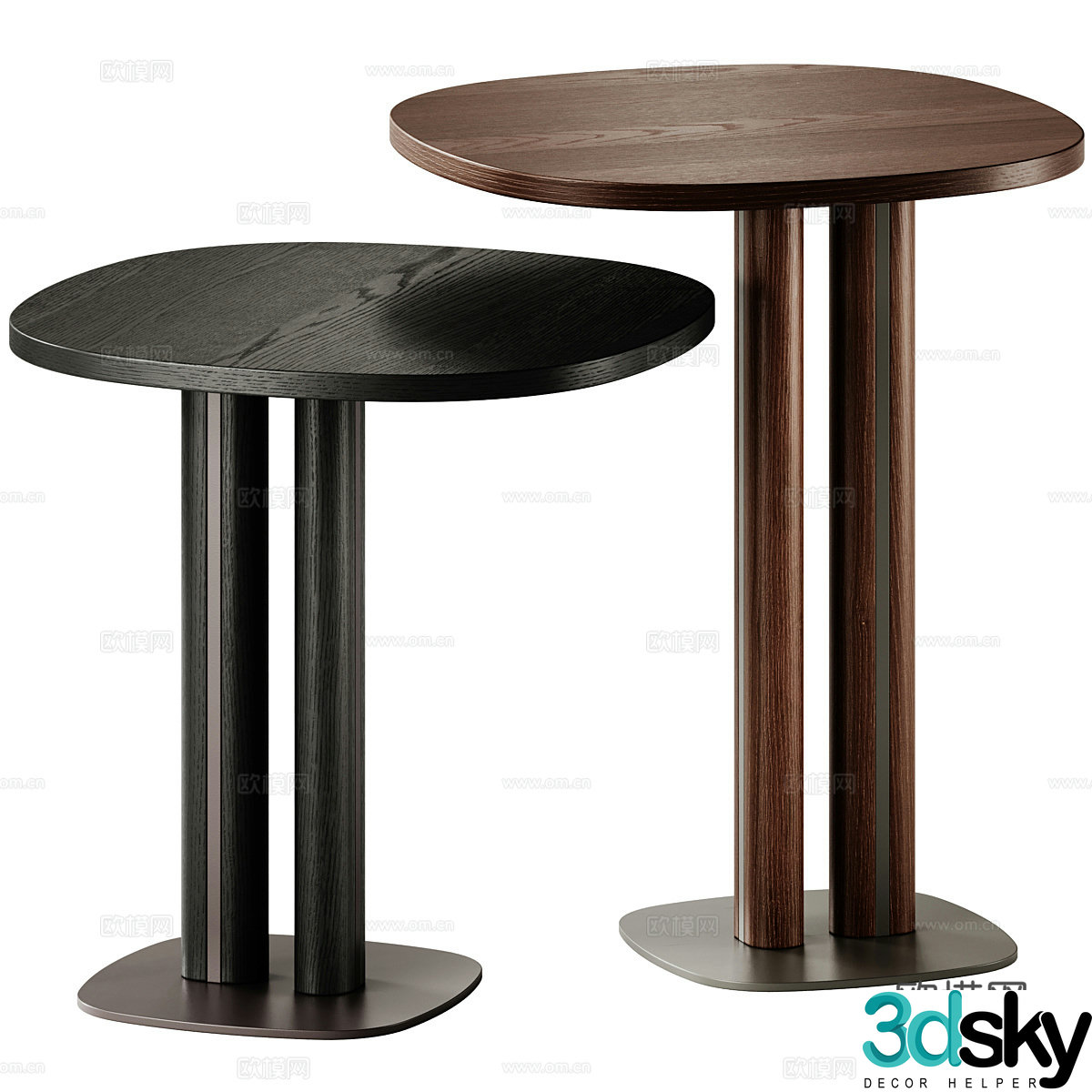 Modern Italian Manhattan side 3D model