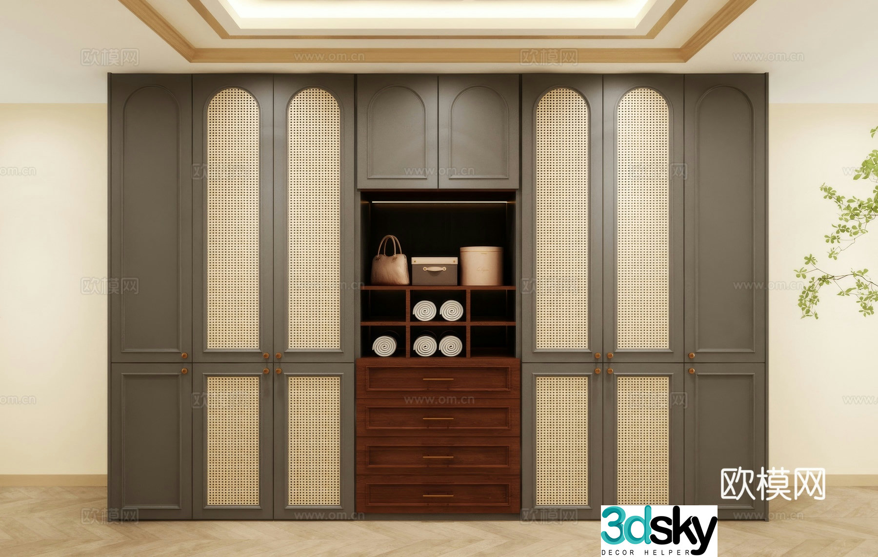 Wardrobe design Wardrobe renderings Wardrobe wardrobe design Wardrobe cabinet 3d model