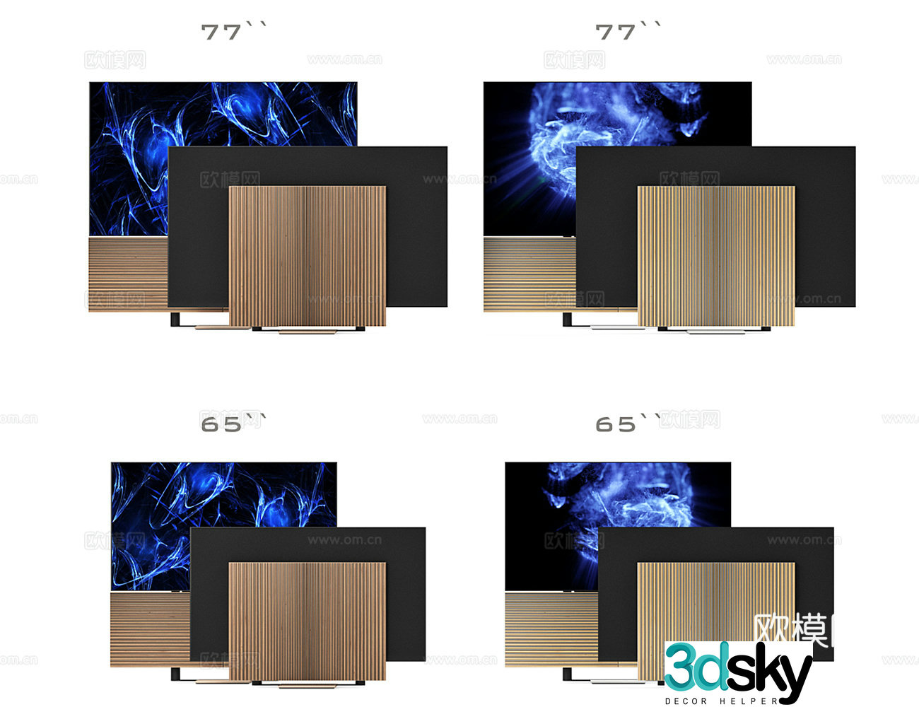 Bo audio TV 3d model