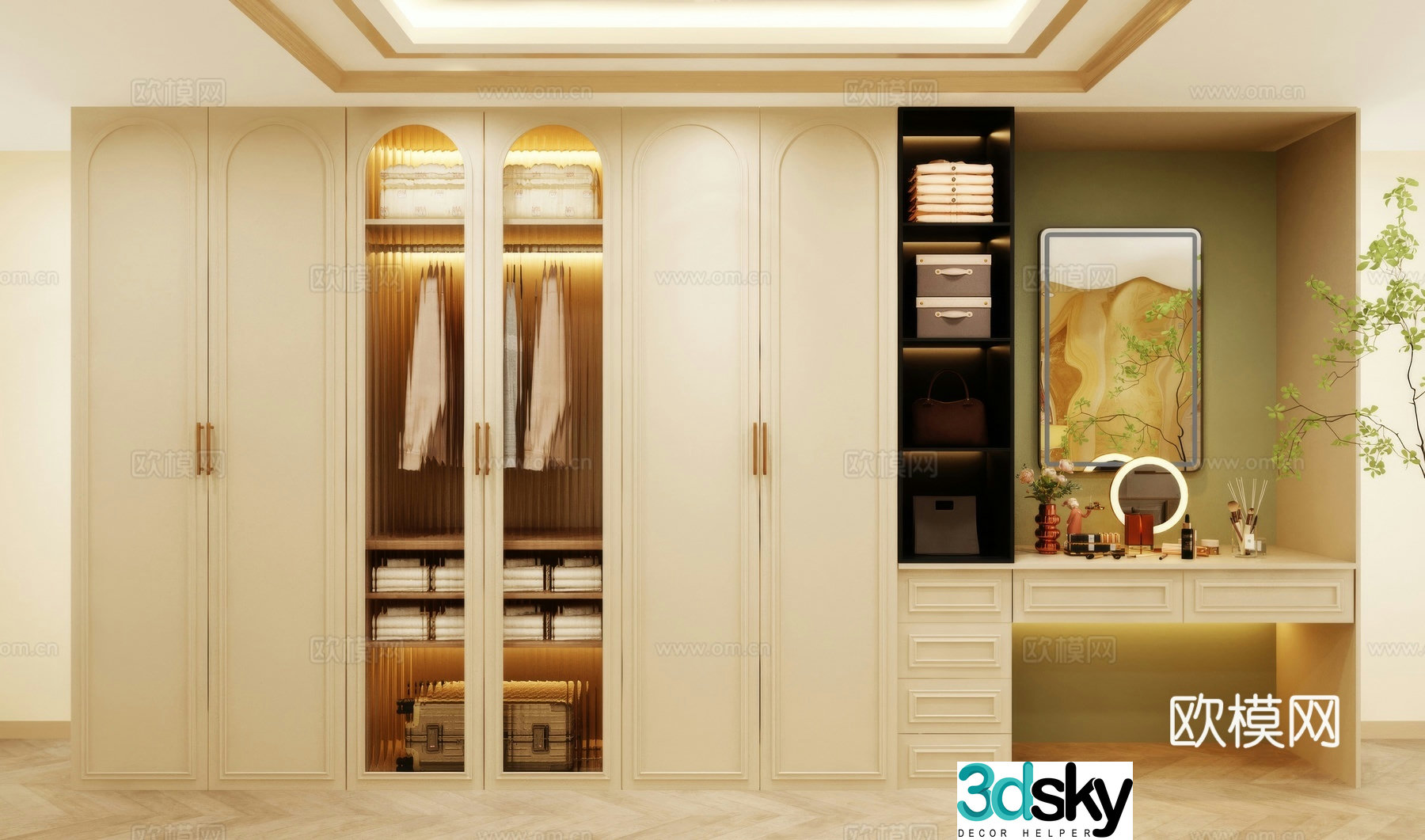 Wardrobe design Wardrobe renderings Wardrobe wardrobe design Wardrobe cabinet 3d model