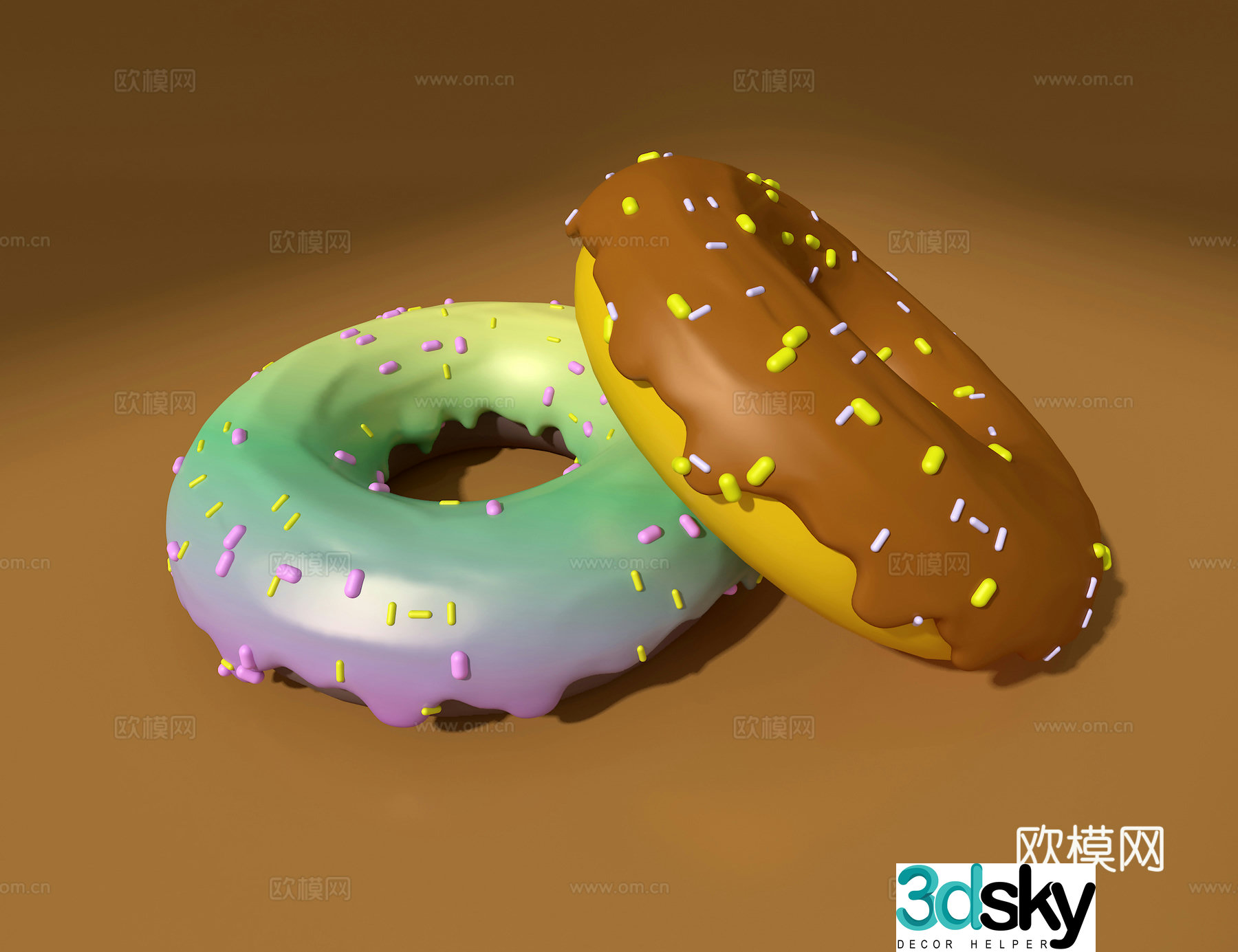 Donut 3d model
