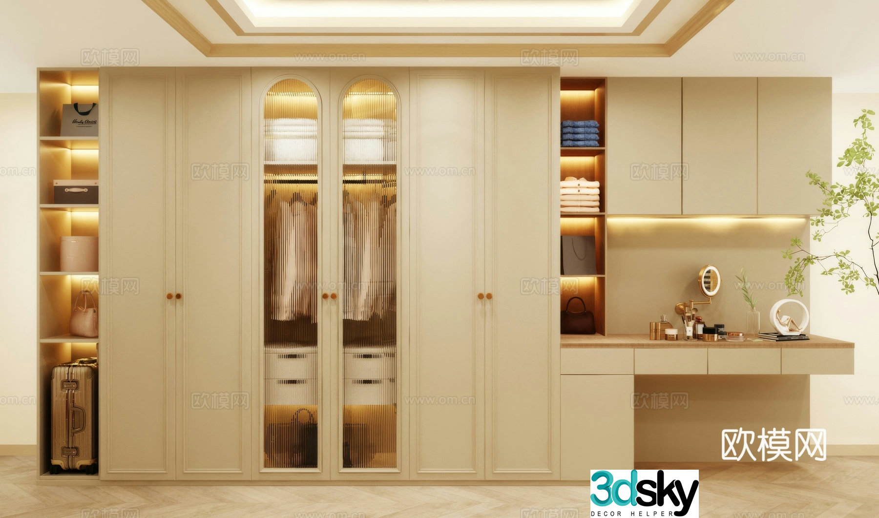 Wardrobe design Wardrobe renderings Wardrobe wardrobe design Wardrobe cabinet 3d model