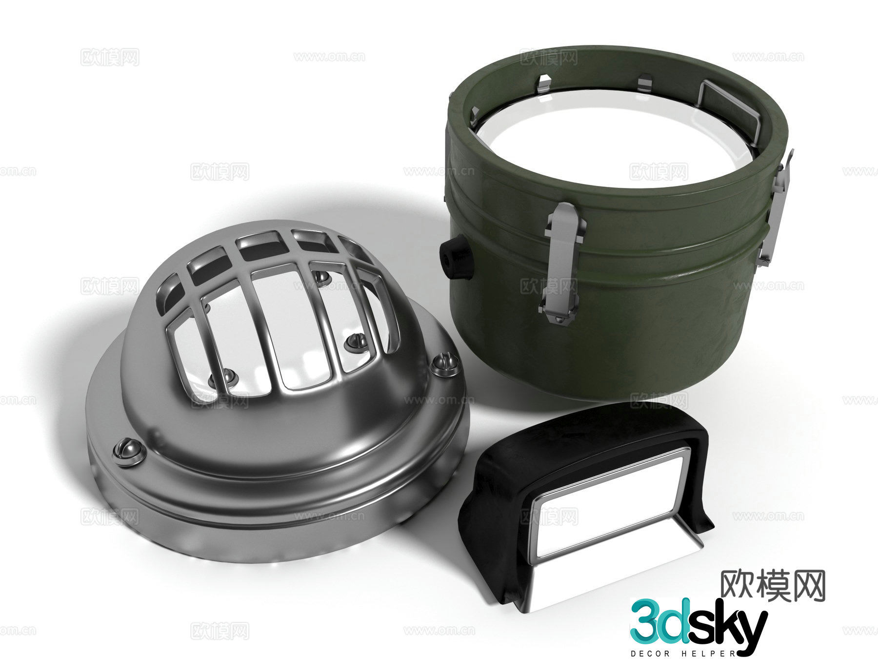 Modern style decorative light 3d model