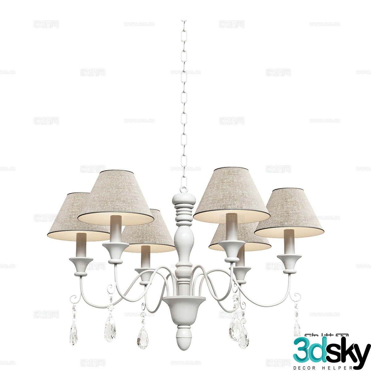 Chandelier 3d model