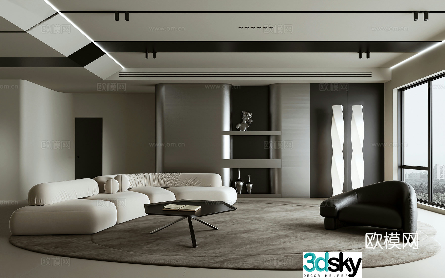 Living room 3d model