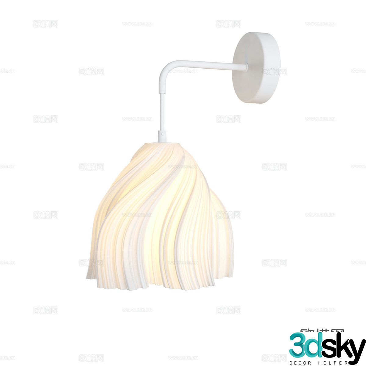 Modern simple wall lamp wall lamp simple wall lamp decorative wall lamp restaurant wall lamp 3d model
