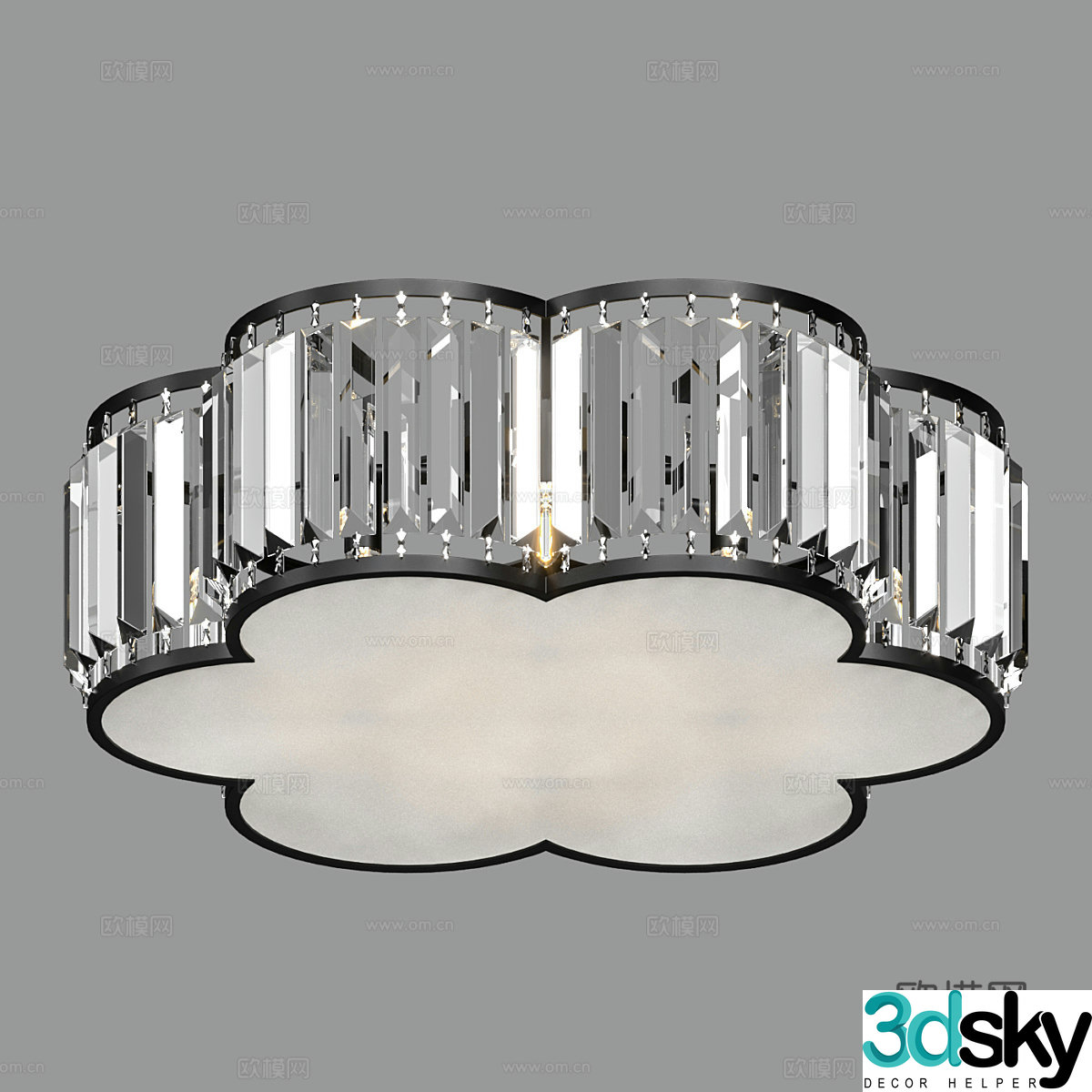 Modern simple ceiling lamp Ceiling lamp Simple ceiling lamp Star ceiling lamp 3d model