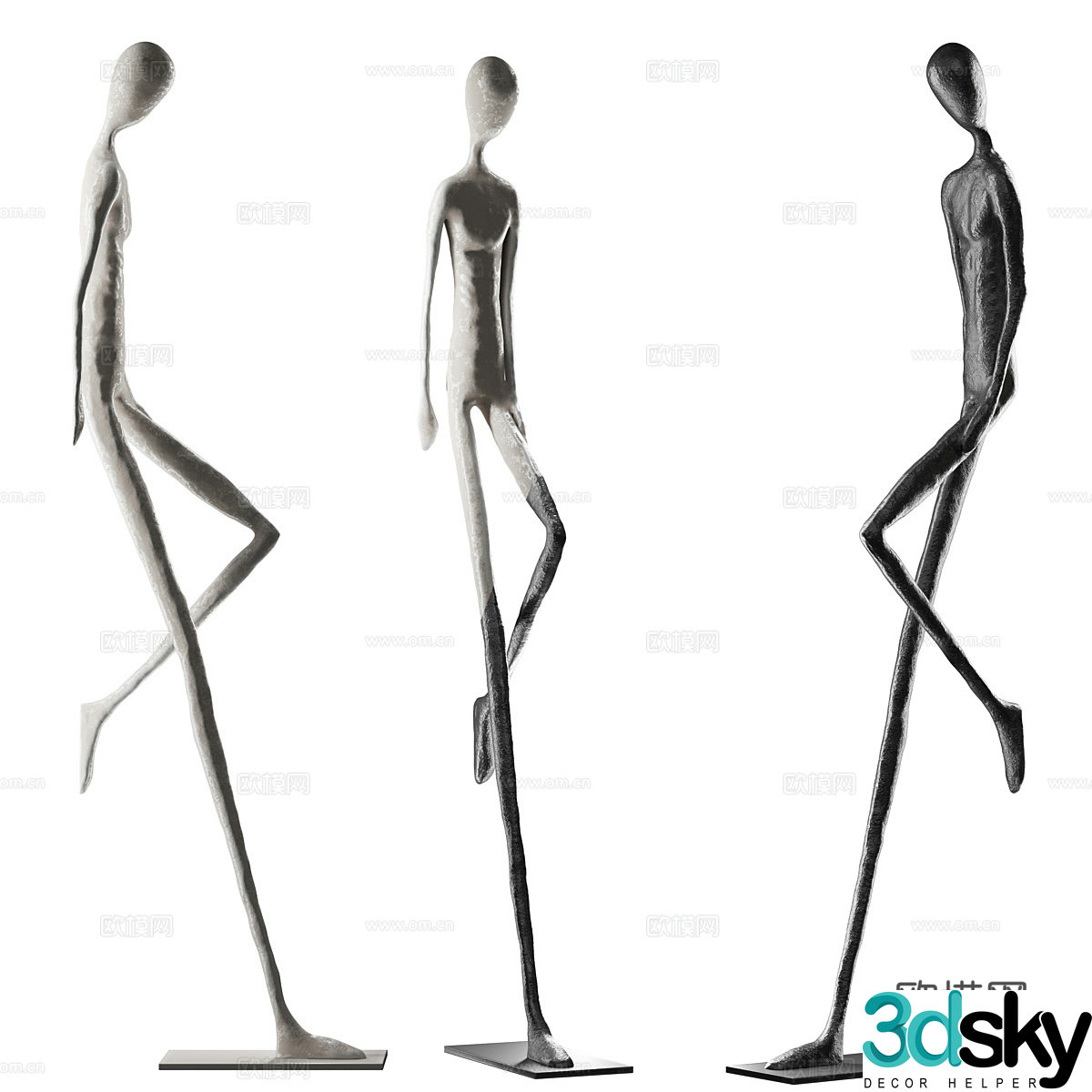 Sculpture engraving 3d model