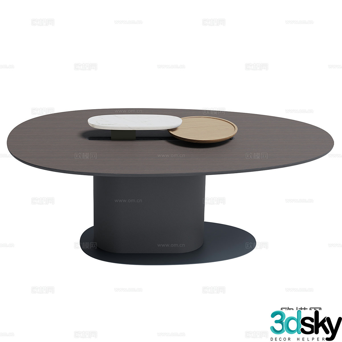 Nordic simple coffee table coffee table simple coffee table living room coffee table 3D model