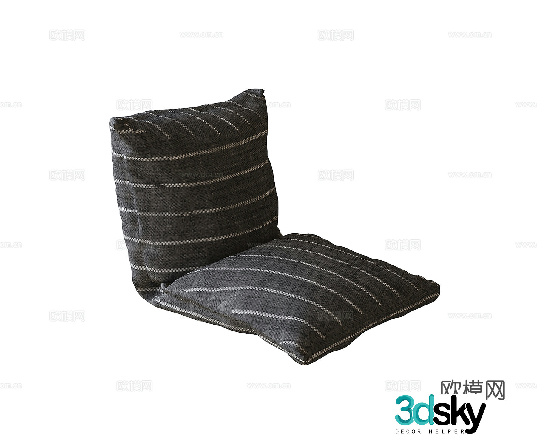 Modern lazy sofa 3d model