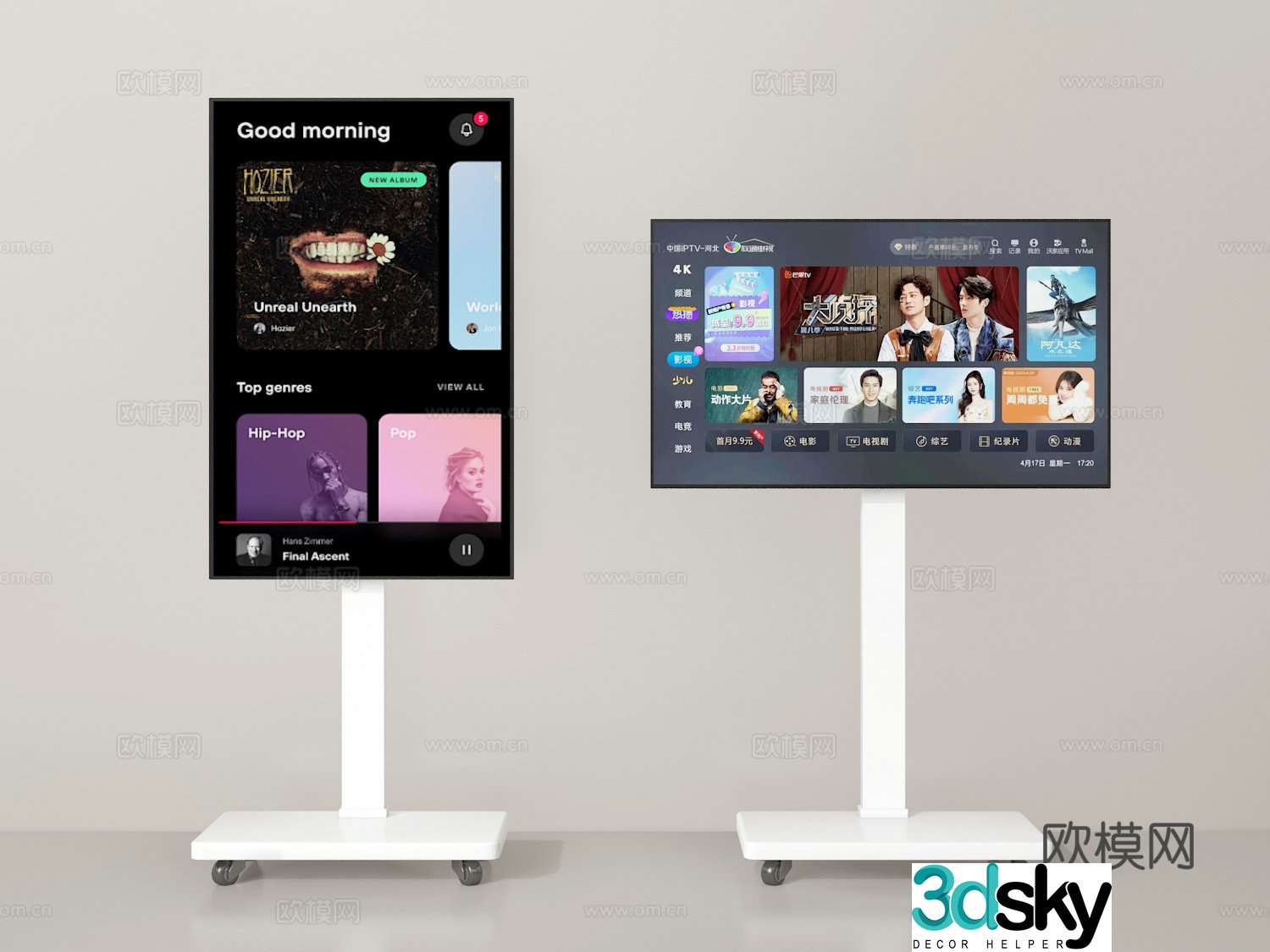 TV 3d model