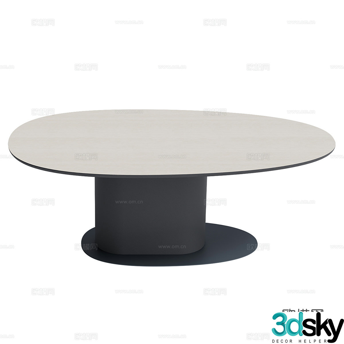 Modern simple coffee table coffee table simple coffee table living room coffee table round coffee table 3D model