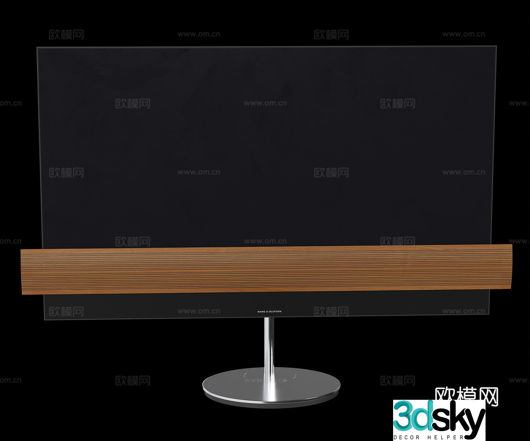 Modern TV 3D model