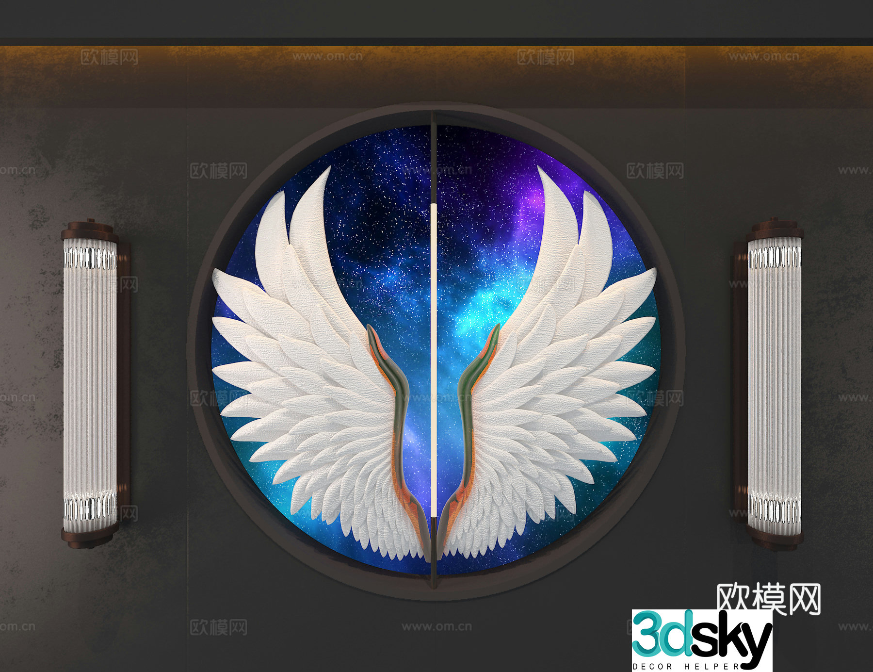 Wings 3d model