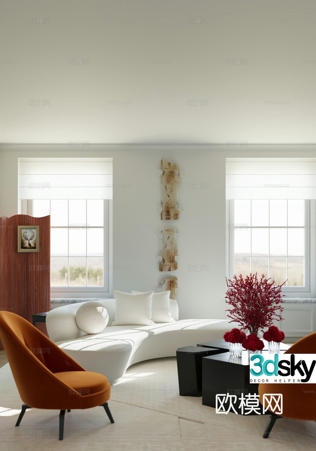 Living room 3d model