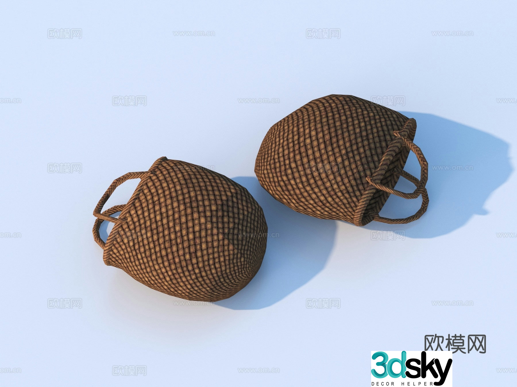 Vegetable basket Vegetable basket Storage basket Vinegar basket 3D model