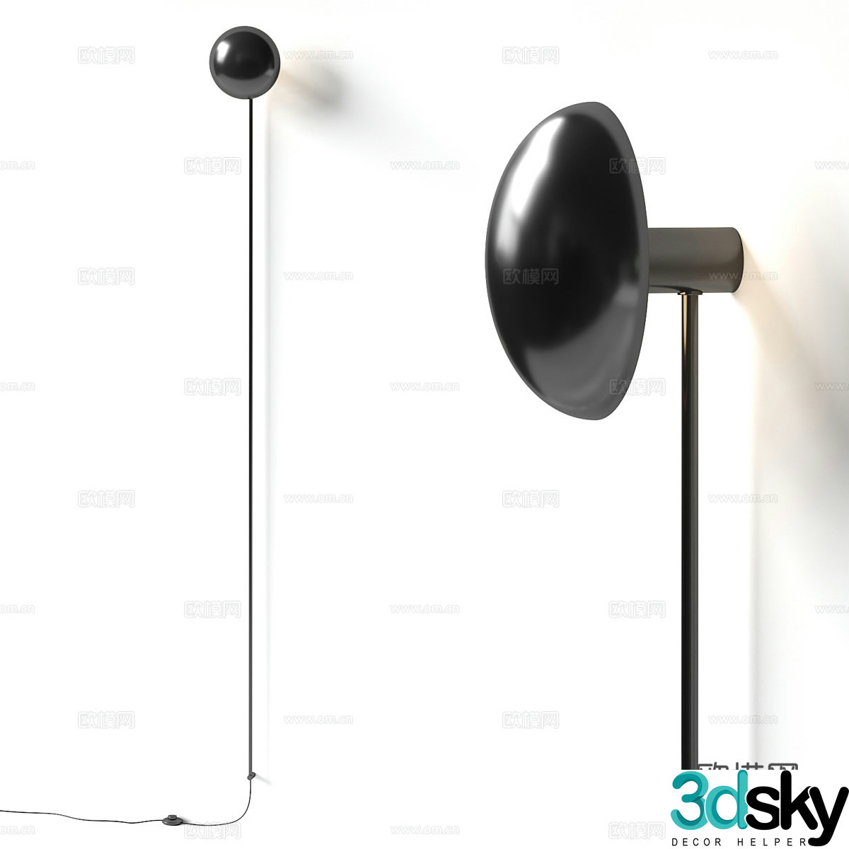 Wall lamp 3d model