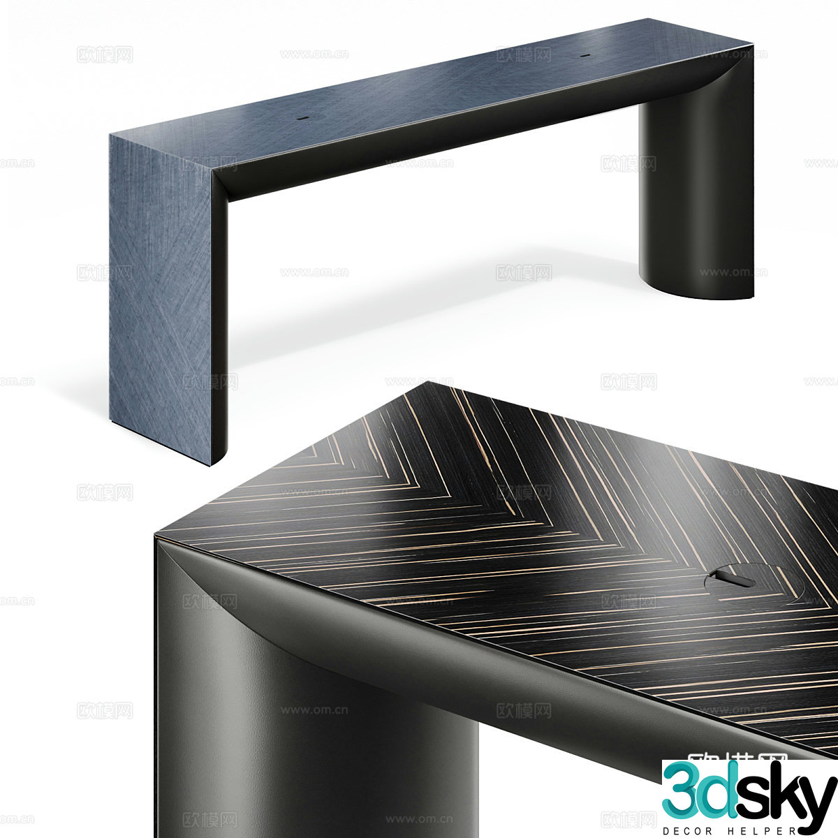 Italian light luxury FIFTYFOURMS end viewing platform 3D model