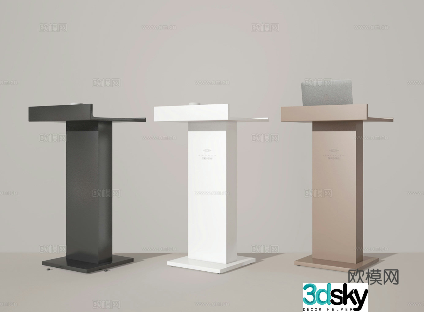 Podium 3D model