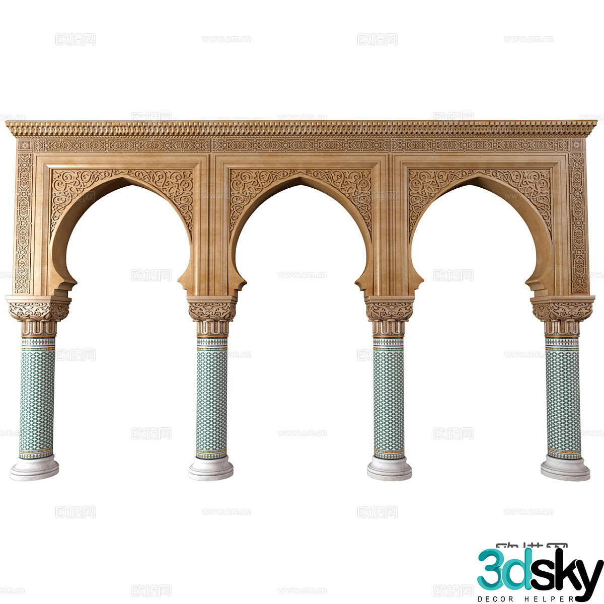 East Arch 3D Model