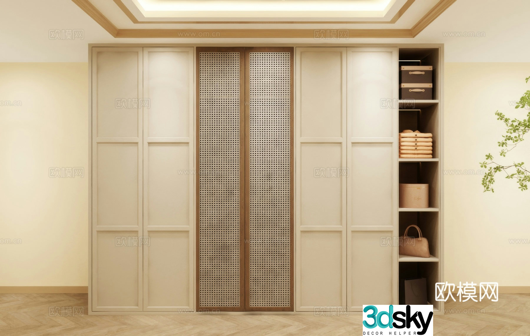 Wardrobe design Wardrobe renderings Wardrobe wardrobe design Wardrobe cabinet 3d model